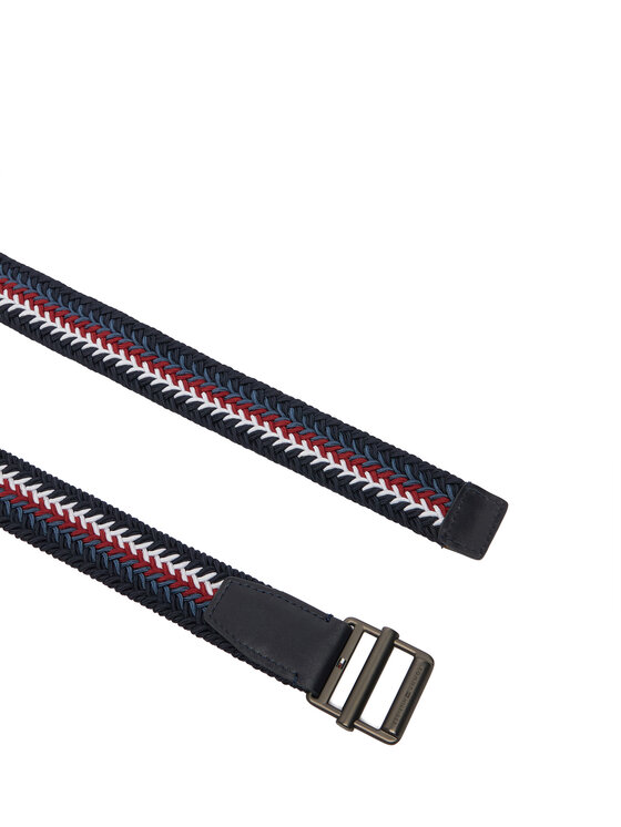 Tommy Hilfiger Nadrágszíj Tommy Hilfiger Roller Buckle Webbing 3.5 Belt AM0AM14187 Sötétkék