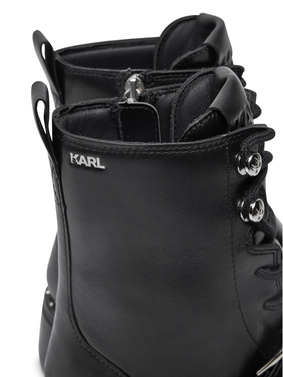 KARL LAGERFELD Черевики туристичні KARL LAGERFELD KL45354 Чорний