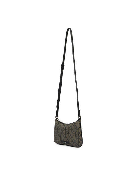 Calvin Klein Torebka Calvin Klein Emblem Aop LV04F1164G Czarny