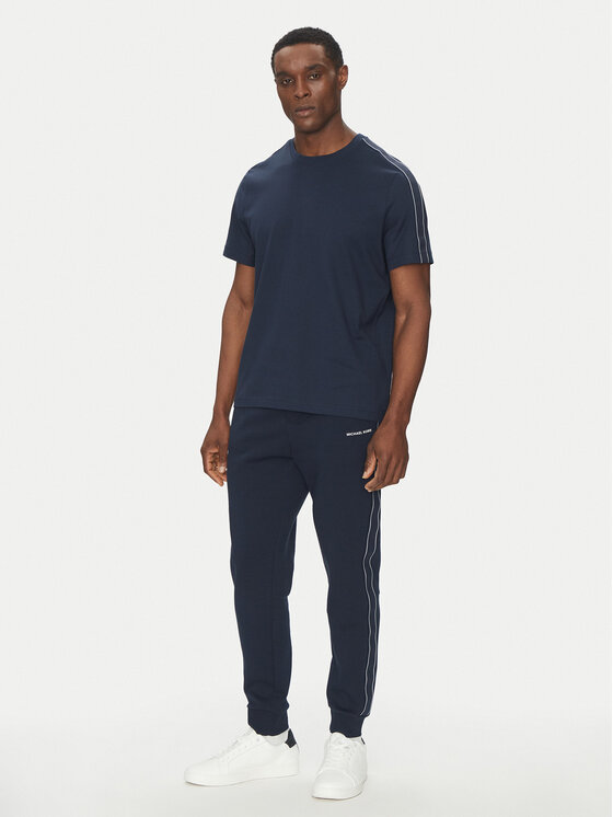 Michael Kors Michael Kors Póló CT4524E1V2 Sötétkék Regular Fit