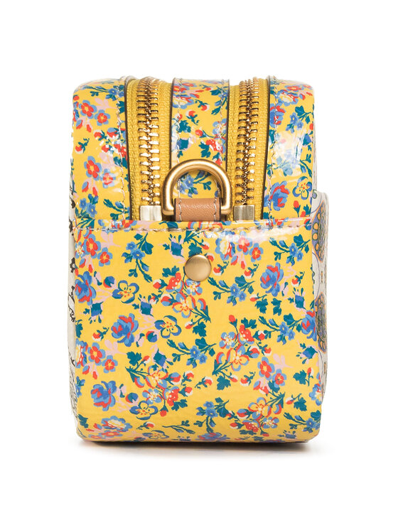 Tory Burch Сумка Tory Burch Perry Mixed-Print Mini Bag 65171 Кольоровий