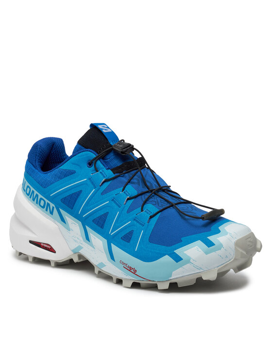Salomon Взуття для бігу Salomon Speedcross 6 L47301700 Голубий