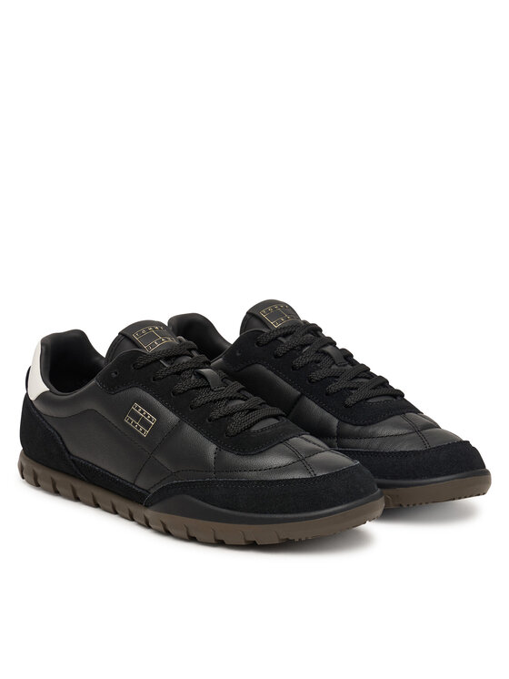 Tommy Jeans Сникърси Tommy Jeans Tommy Jeans Low Lth Runner EM0EM01794 Черен