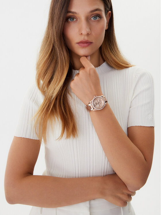 Fossil Pulkstenis Fossil Riley ES2811 Rozā