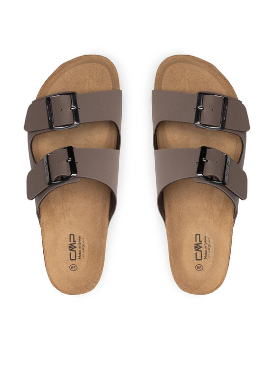 CMP Klapki CMP Thalita Slipper 3Q91017 Brązowy