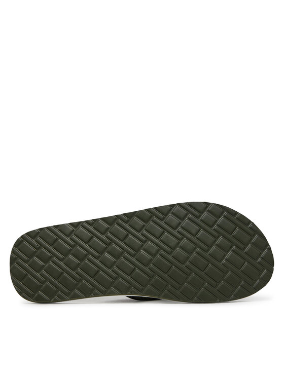 Tommy Hilfiger Šlepetės per pirštą Tommy Hilfiger Corporate Hilfiger Beach FM0FM05436 Raudona