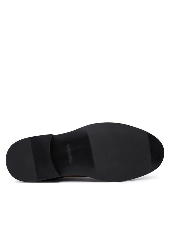 Calvin Klein Scarpe basse Calvin Klein Ess Rubber Derby Su HM0HM02269 Marrone scuro