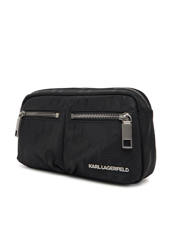 KARL LAGERFELD Τσαντάκι Μέσης﻿ KARL LAGERFELD A3M30164 Μαύρο