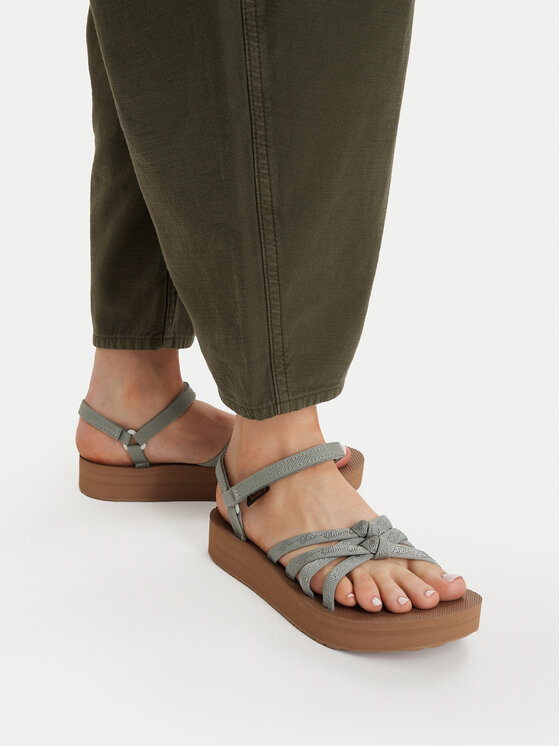 Teva Босоніжки Teva Midform Kena Slim 1173494 Зелений