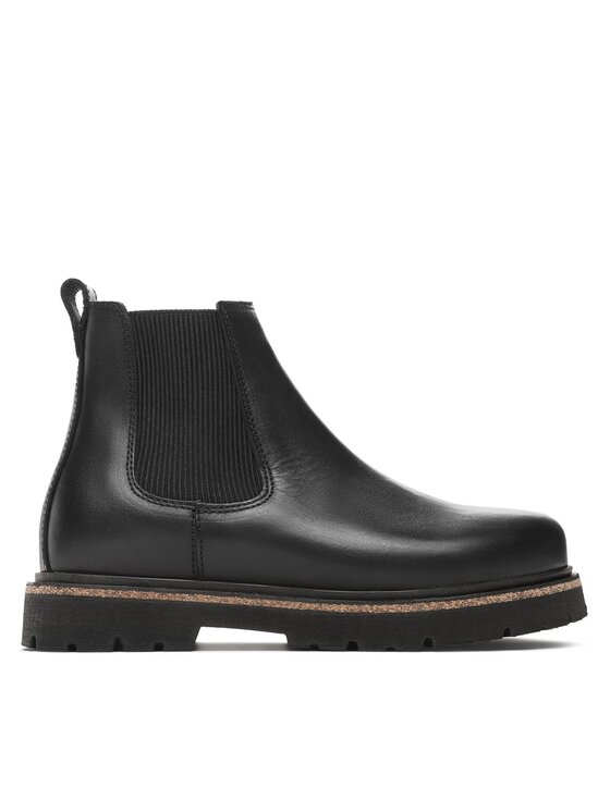 Birkenstock Gležnjarji Chelsea Birkenstock Highwood 1025764 Črna