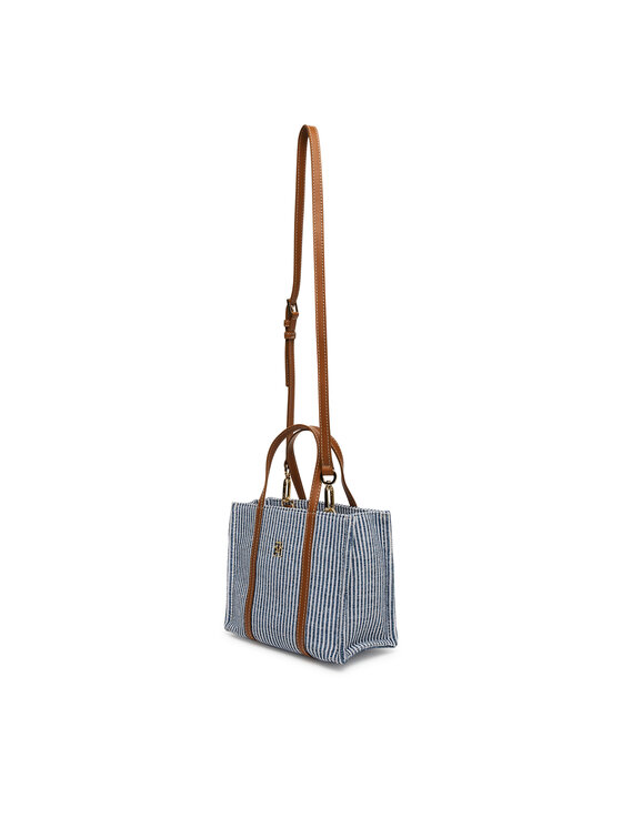 Tommy Hilfiger Soma Tommy Hilfiger Th Premium Beach Le Mini Tote AW0AW17208 Zils