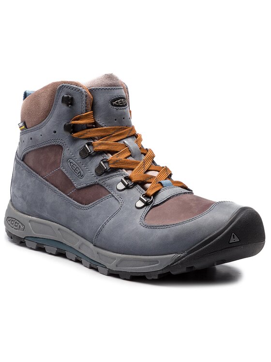 Keen Trekingová obuv Keen Westward Mid Leather Wp 1020156 Modrá