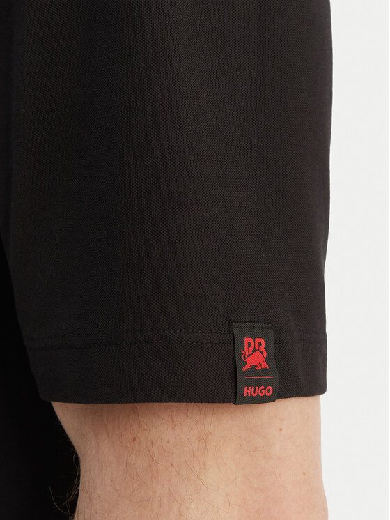HUGO HUGO Polo Dunios_RB 50559650 Negro Regular Fit