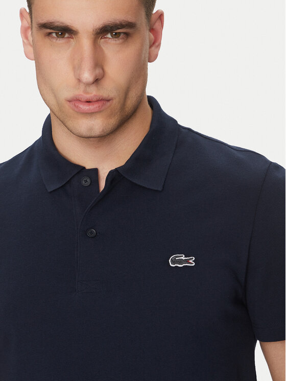 Lacoste Lacoste Поло DH5522 Cиній Regular Fit