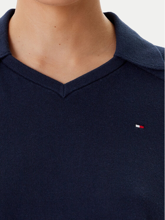 Tommy Hilfiger Tommy Hilfiger Pólóing WW0WW45694 Sötétkék Regular Fit