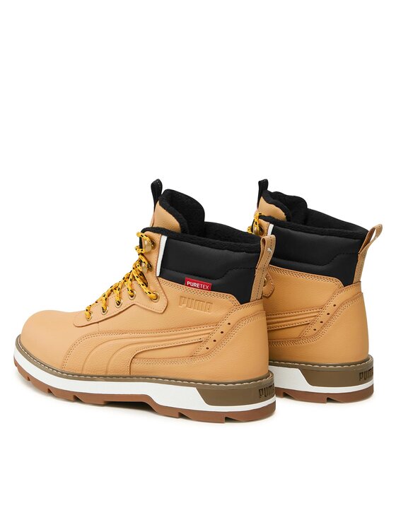 Puma Turistická obuv Puma Desierto v3 Puretex 393928 02 Hnědá