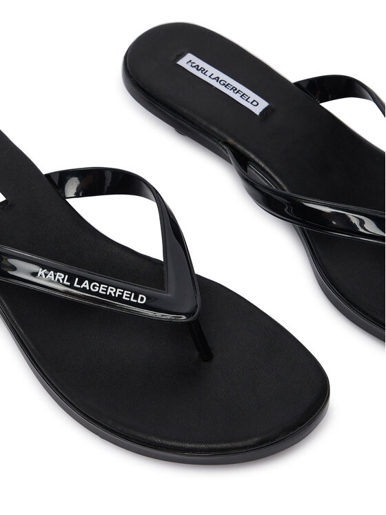 KARL LAGERFELD В'єтнамки KARL LAGERFELD Jelly Heel KL83006 Чорний
