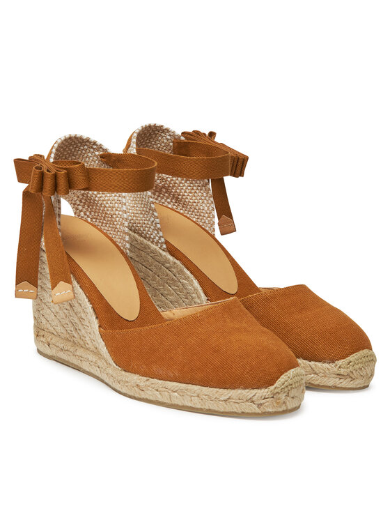 Castañer Espadrilės Castañer Carina/8/002 021642 Ruda