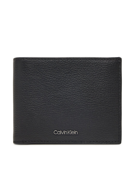 Calvin Klein Peňaženka Calvin Klein Modern Bus Bifold 5Cc W/Coin K50K512867 Čierna