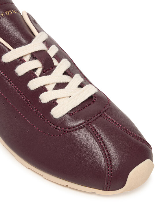 Tommy Hilfiger Superge Tommy Hilfiger Th Low Profile Runner FW0FW08951 Bordo rdeča