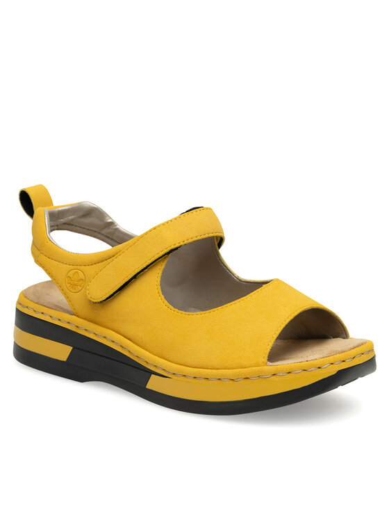 Rieker Sandali Rieker V59Q4-68 Giallo