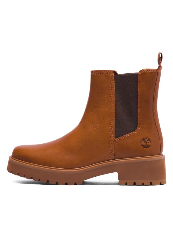 Timberland Μποτάκια με λάστιχο Timberland Carnaby Cool Basic Chlsea TB0A41E6F131 Καφέ