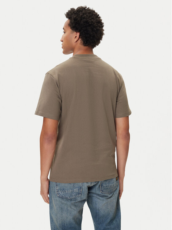 HUGO HUGO Camiseta Dapolino 50488330 Verde Relaxed Fit