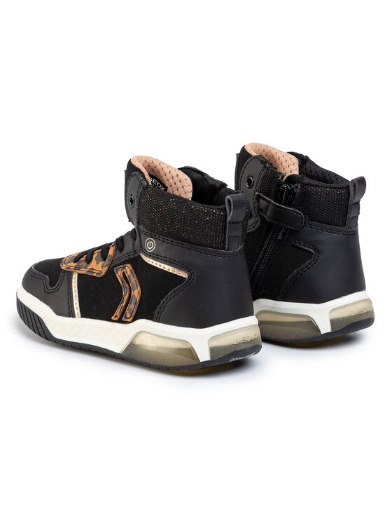 Geox Snīkeri Geox J Inek G.A J94ASA 0AU54 C9999 S Melns