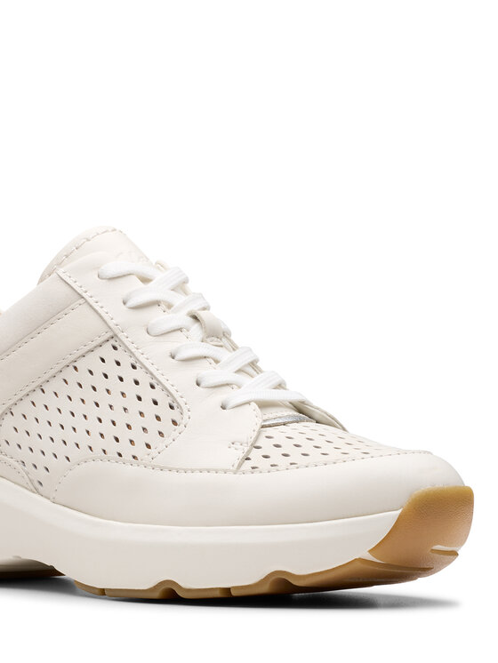 Clarks Снікерcи Clarks Tivoli Walk 26181361 Білий