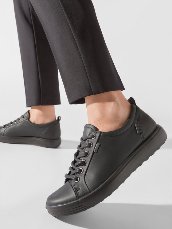 ECCO Sneakersy ECCO Soft 7 W GORE-TEX 44030301001 Czarny
