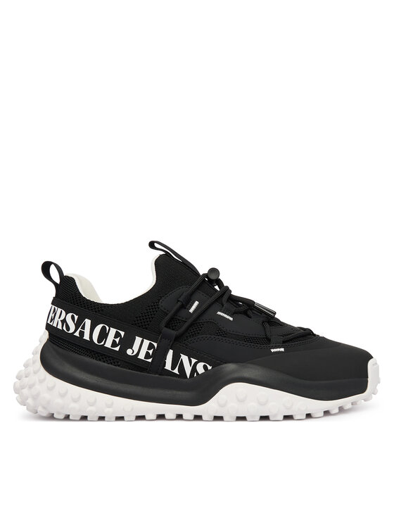 Versace Jeans Couture Снікерcи Versace Jeans Couture 80YA3SN2 Чорний