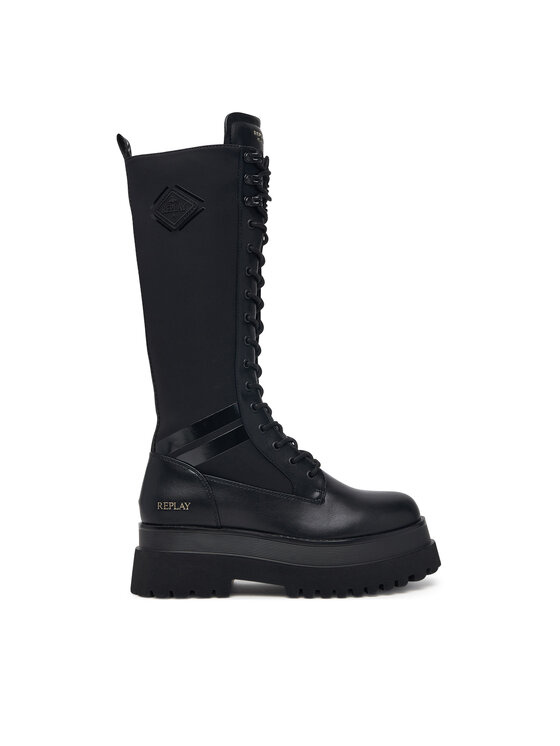REPLAY Schnürstiefeletten REPLAY GWL72 .000.C0200S Schwarz