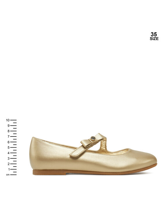 Calvin Klein Jeans Балеринки Calvin Klein Jeans Ballerina V4A3-83042-1322 S Златист