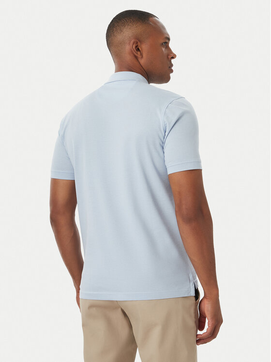 Beverly Hills Polo Club Beverly Hills Polo Club Поло M2734 Світло-синій Regular Fit