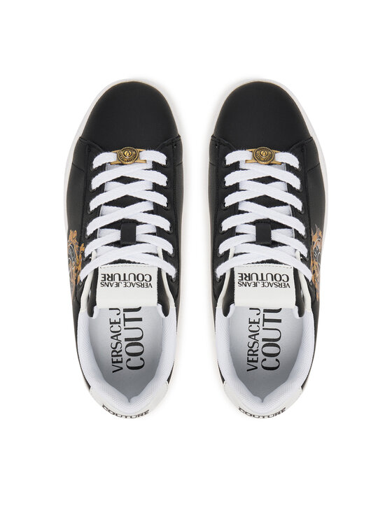 Versace Jeans Couture Снікерcи Versace Jeans Couture 79VA3SK3 Чорний