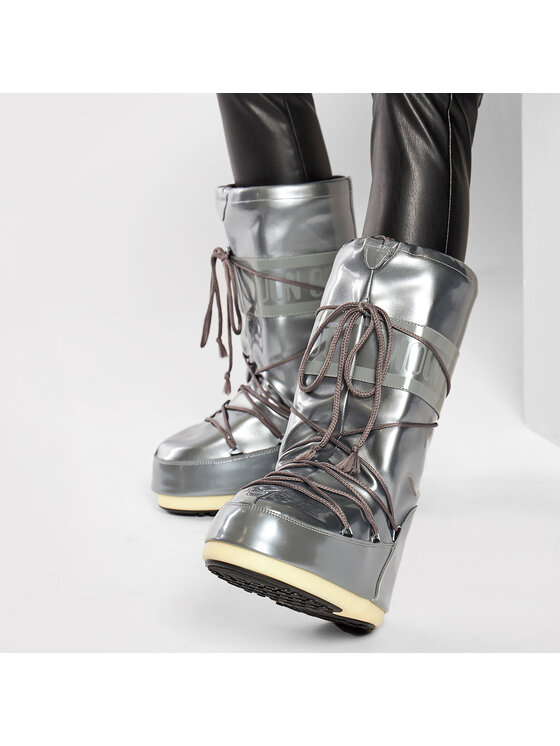 Moon Boot Снігоходи Moon Boot Vinile Met. 14021400004 Срібний