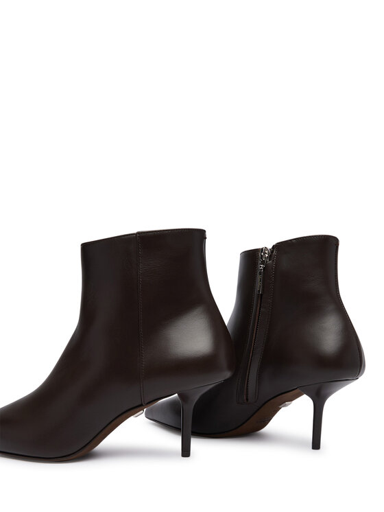 Max Mara Μποτάκια Max Mara Mxalightbootie 2624796032600 Σκούρο καφέ