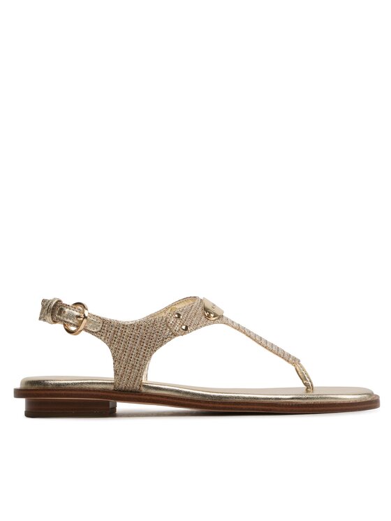 MICHAEL Michael Kors Sandali MICHAEL Michael Kors Mk Plate Thong 40R2MKFA4D Oro