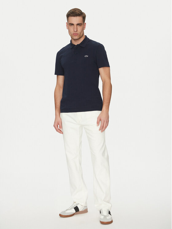 Lacoste Lacoste Поло DH5522 Cиній Regular Fit