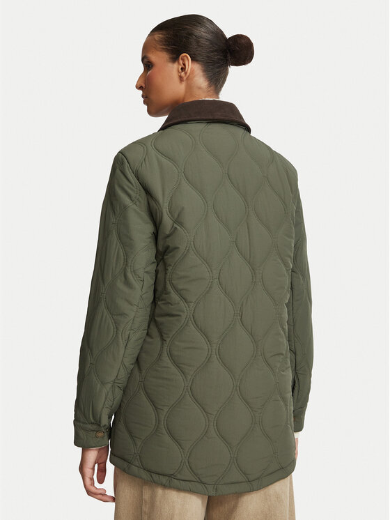 Hunter Hunter Átmeneti kabát HARW0027262 Khaki Regular Fit