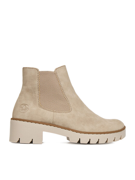 Polokozačky Rieker X5772-60 Béžová