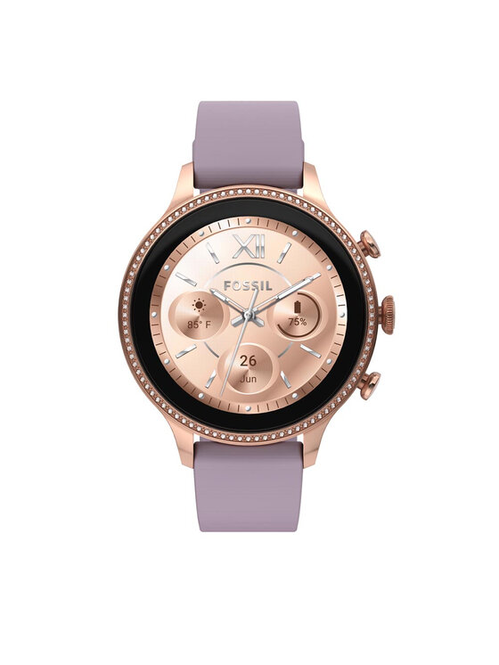 Fossil Smart hodinky Fossil Gen 6 FTW6080 Fialová