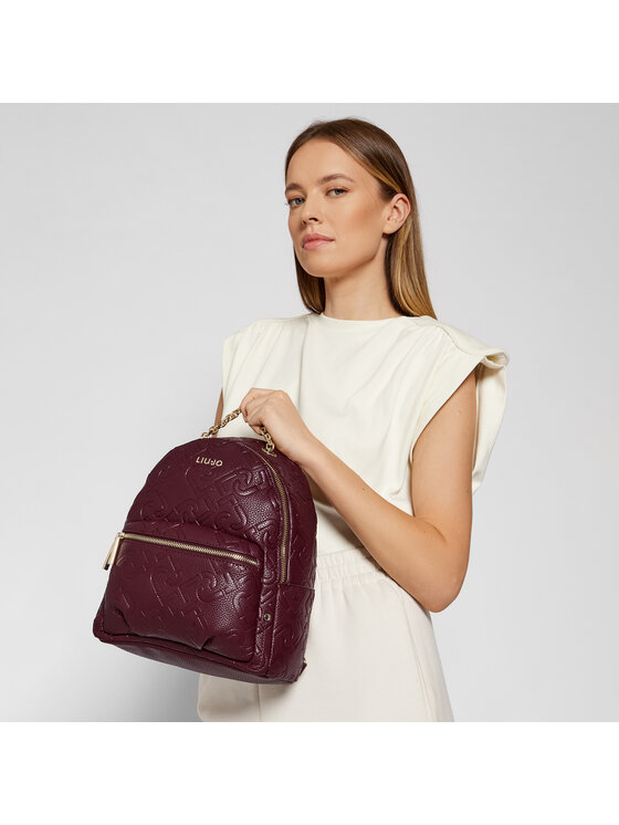 Liu Jo Plecak Liu Jo Ecs M Backpack AF1150 E0538 Bordowy