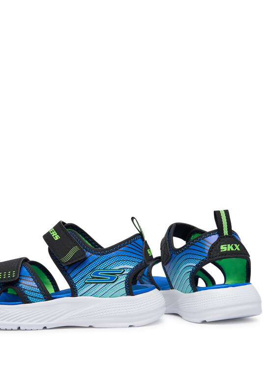 Skechers Босоніжки Skechers Microspec-Splash 407034N/BKLM Голубий