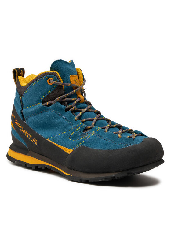 La Sportiva Trekkingi La Sportiva Boulder X Mid Gtx GORE-TEX 17EBY Granatowy