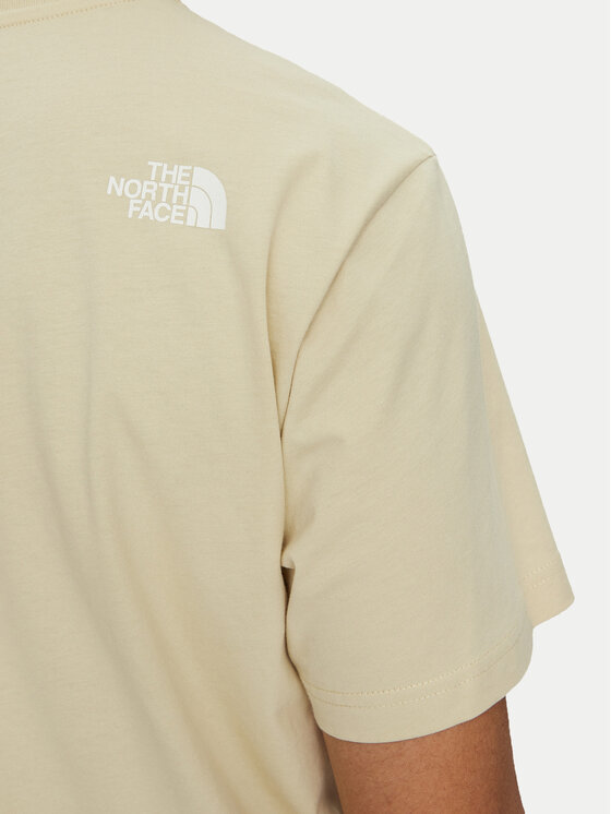 The North Face The North Face Majica Mountain Line NF0A87NT Bež Regular Fit