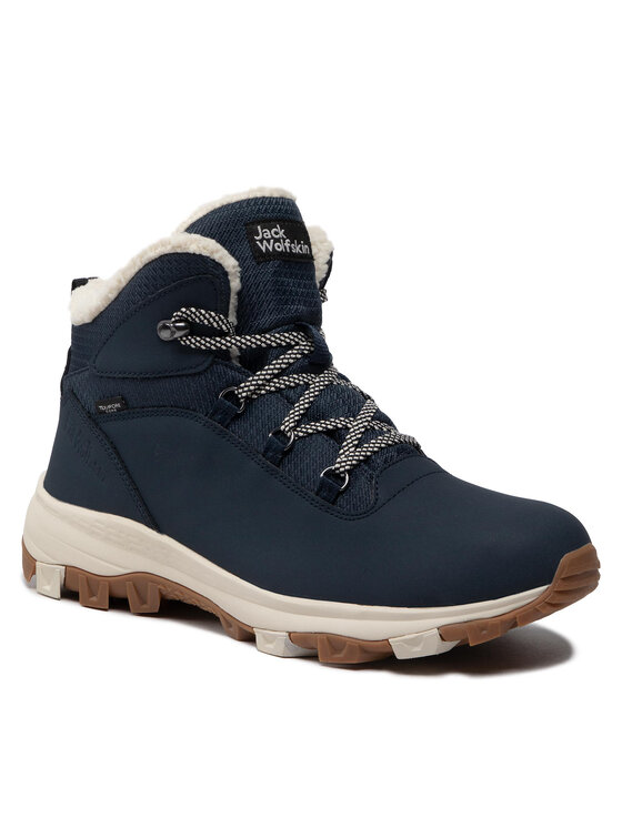Jack Wolfskin Трекінгові черевики Jack Wolfskin Everquest Texapore Mid W 4053581 1171 080 Cиній