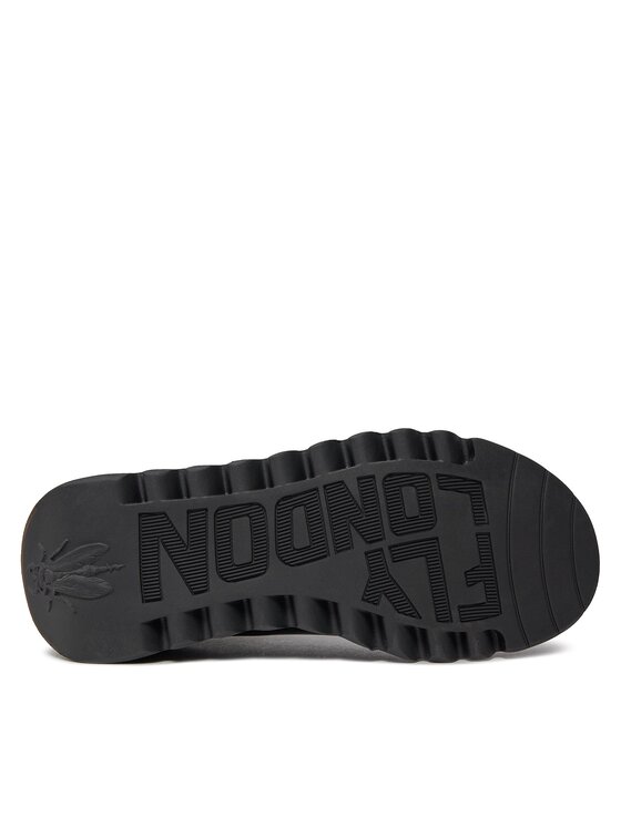 Fly London Kotníková obuv s elastickým prvkem Fly London Salvfly P143195006 Zelená