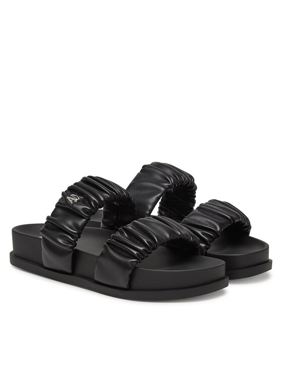 Armani Exchange Şlapi Armani Exchange XDP062 XV926 00002 Negru