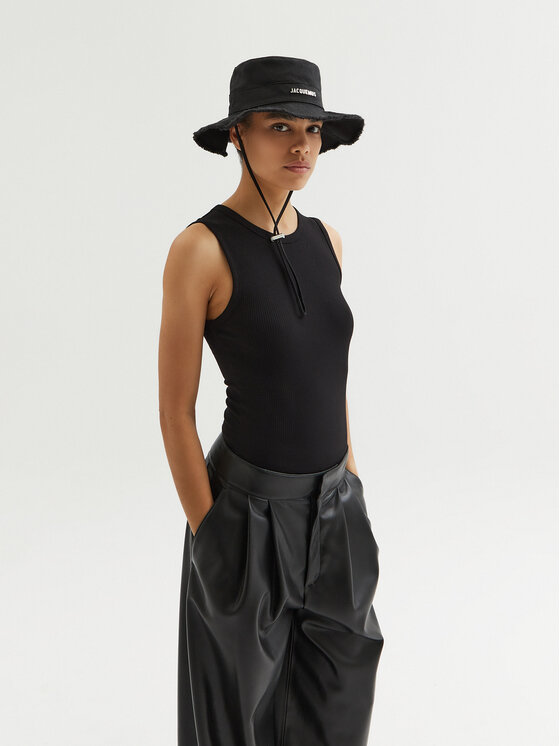 JACQUEMUS Šešir JACQUEMUS 213AC002 Crna